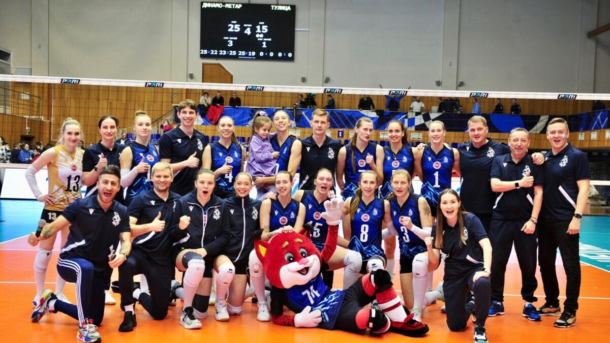 Волейболистки челябинского «Динамо» победили «Тулицу» в матче чемпионата России