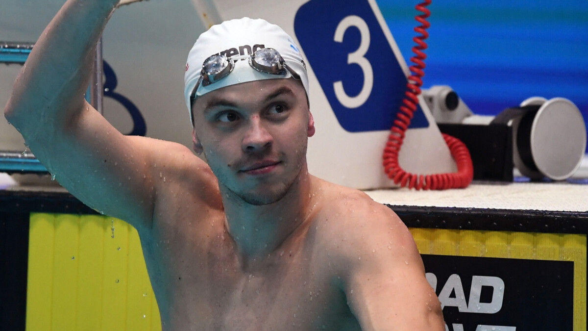 Сборная Москвы выиграла мужскую эстафету 4×100 м комплексом на ЧР по плаванию на короткой воде