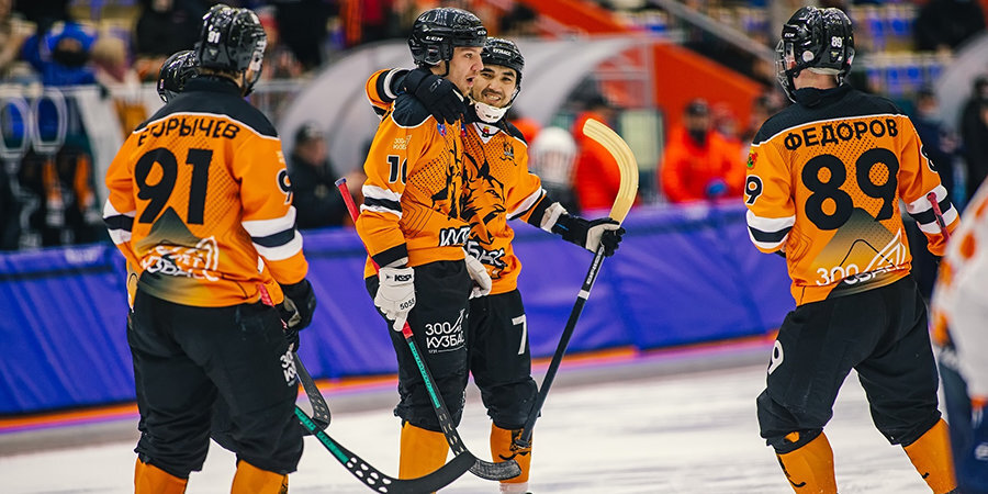 «Кузбасс» и «Байкал‑Энергия» сыграют со сборной России на турнире на призы губернатора Кемеровской области по хоккею с мячом