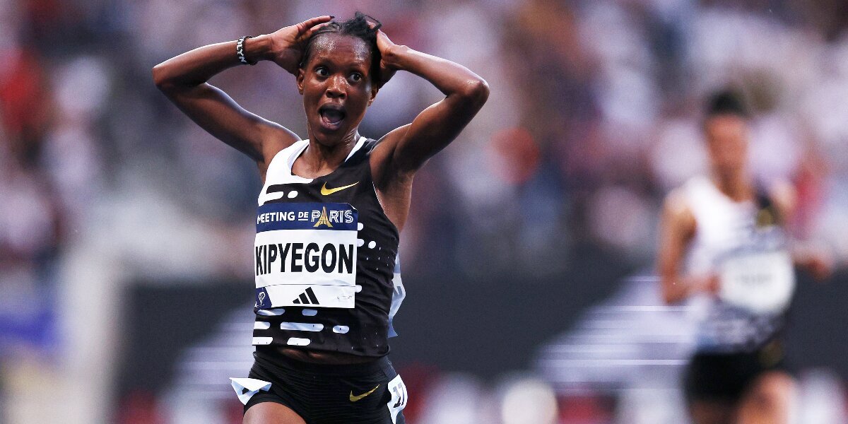 Кенийка Кипьегон установила мировой рекорд в беге на 5000 метров