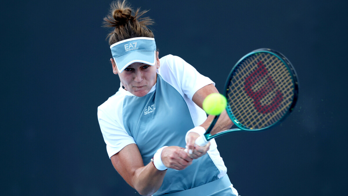 Вероника Кудерметова не смогла выйти во второй круг Australian Open