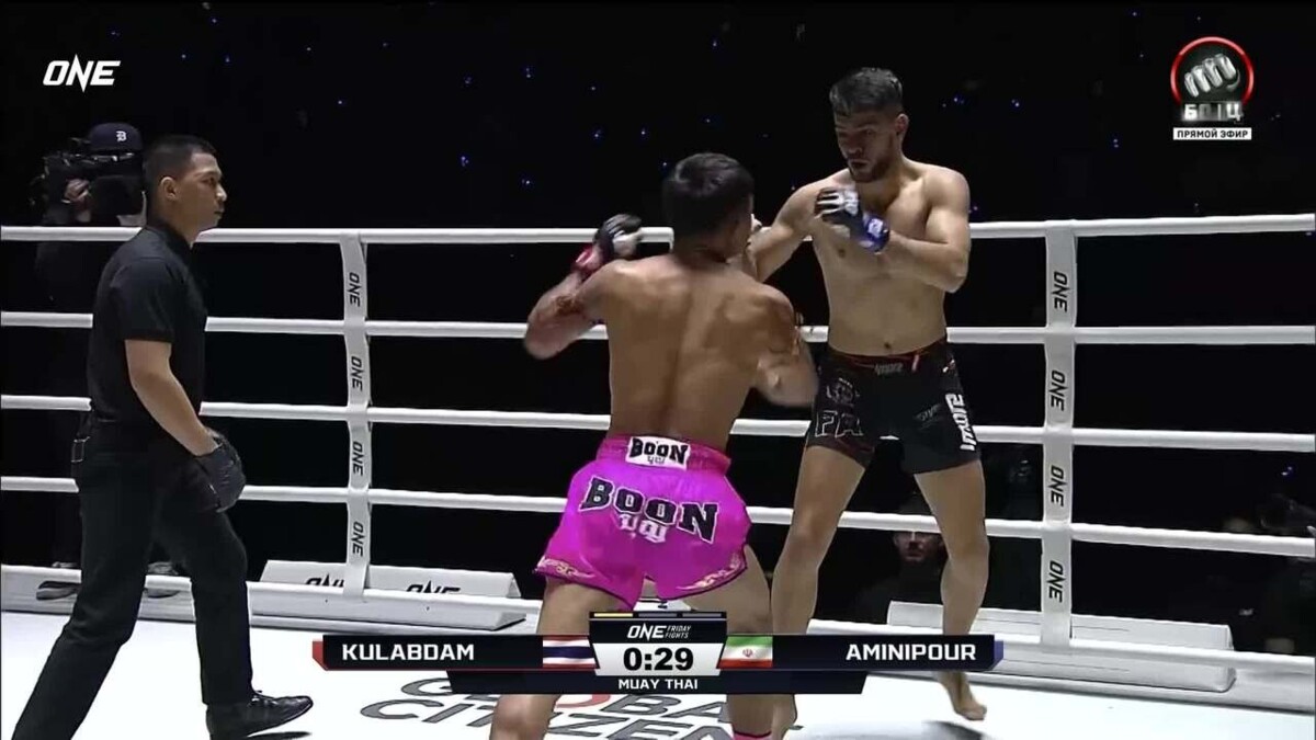 Кулабдам нокаутирует Аминипура (видео). One FC