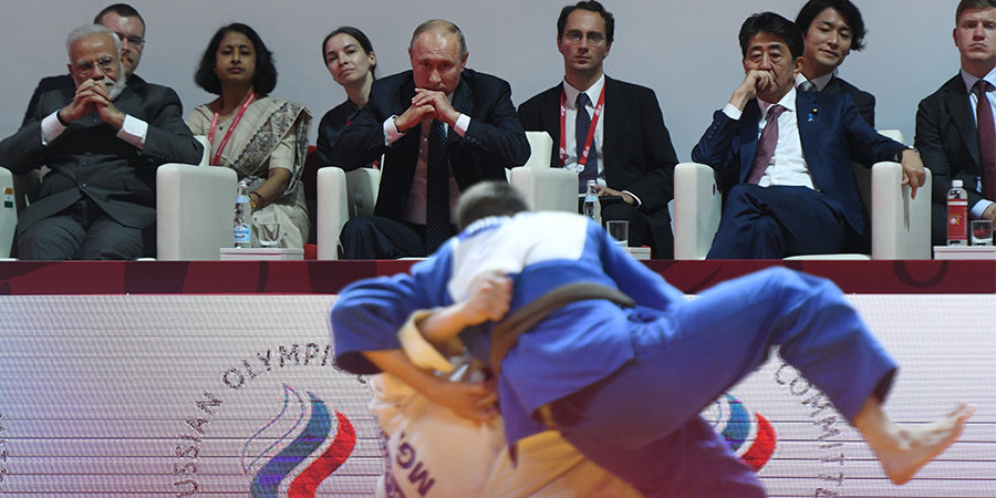 Владимир Путин: «Спорт и дзюдо доказали, что стоять на месте нельзя, если хочешь добиваться настоящих и больших побед»