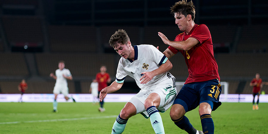 Молодежная сборная Испании разгромила Северную Ирландию в отборочном матче к Евро-2023