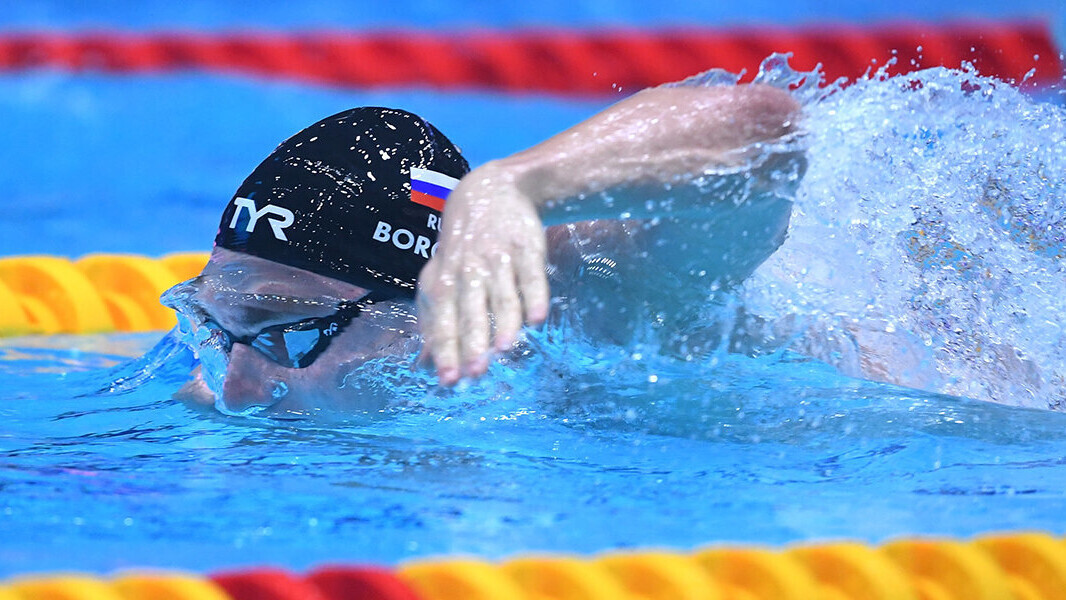 Бородин с рекордом страны победил на дистанции 200 метров комплексным плаванием на чемпионате России