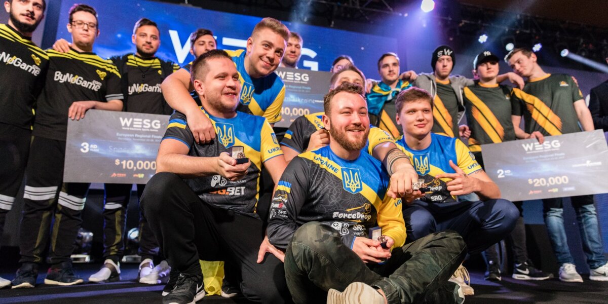 CS:GO: Team Ukraine заняла первое место в региональных финалах WESG 2017