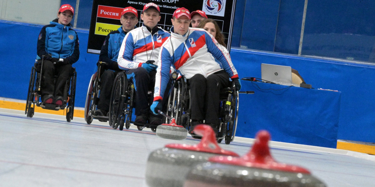 Керлингисты сборной России-1 победили вторую российскую команду во втором матче на играх паралимпийцев «Мы вместе. Спорт»