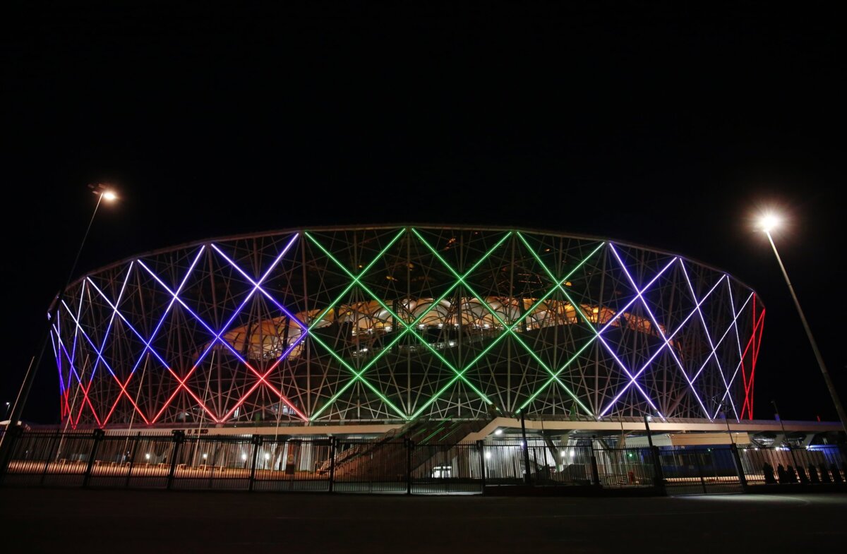 «Зенит» оценил стадион «Ротора» перед матчем 1-го тура