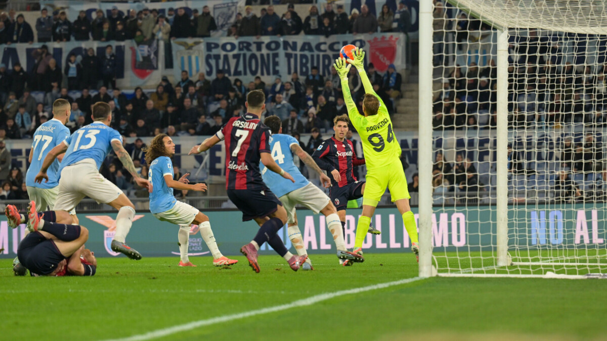 «Лацио» сыграл вничью с «Болоньей» в матче чемпионата Италии