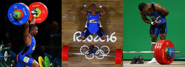 Колумбийский штангист взял олимпийское золото, снял обувь и завершил карьеру