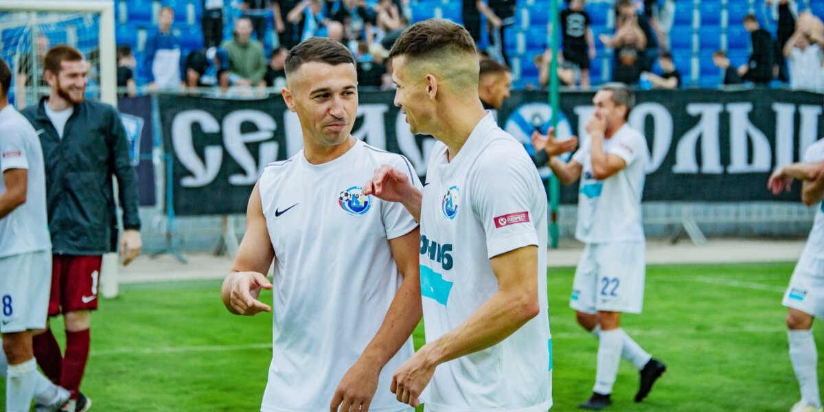 Крымский футбольный клуб одержал первую победу во Второй лиге России
