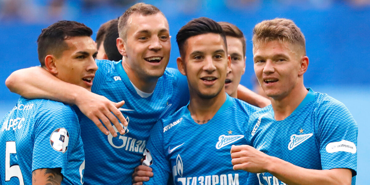 «Зенит» переиграл «Локомотив» в Петербурге, команды забили восемь мячей