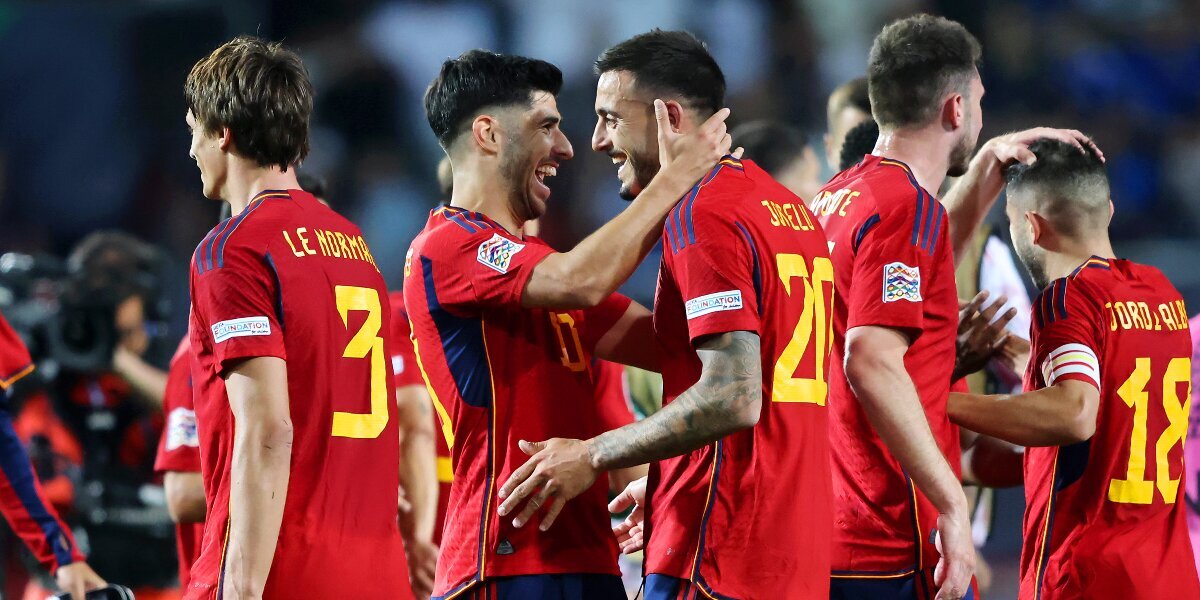 Футболисты сборной Испании победили итальянцев и вышли в финал Лиги наций
