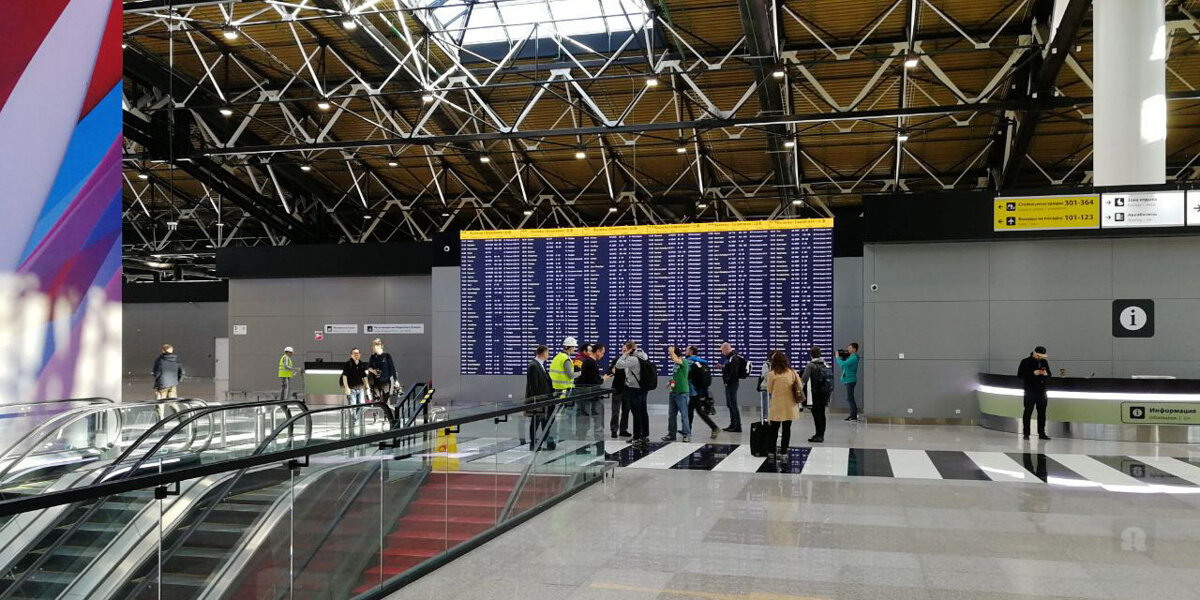 Новый терминал B в аэропорту «Шереметьево», построенный к ЧМ-2018, будет открыт 3 мая
