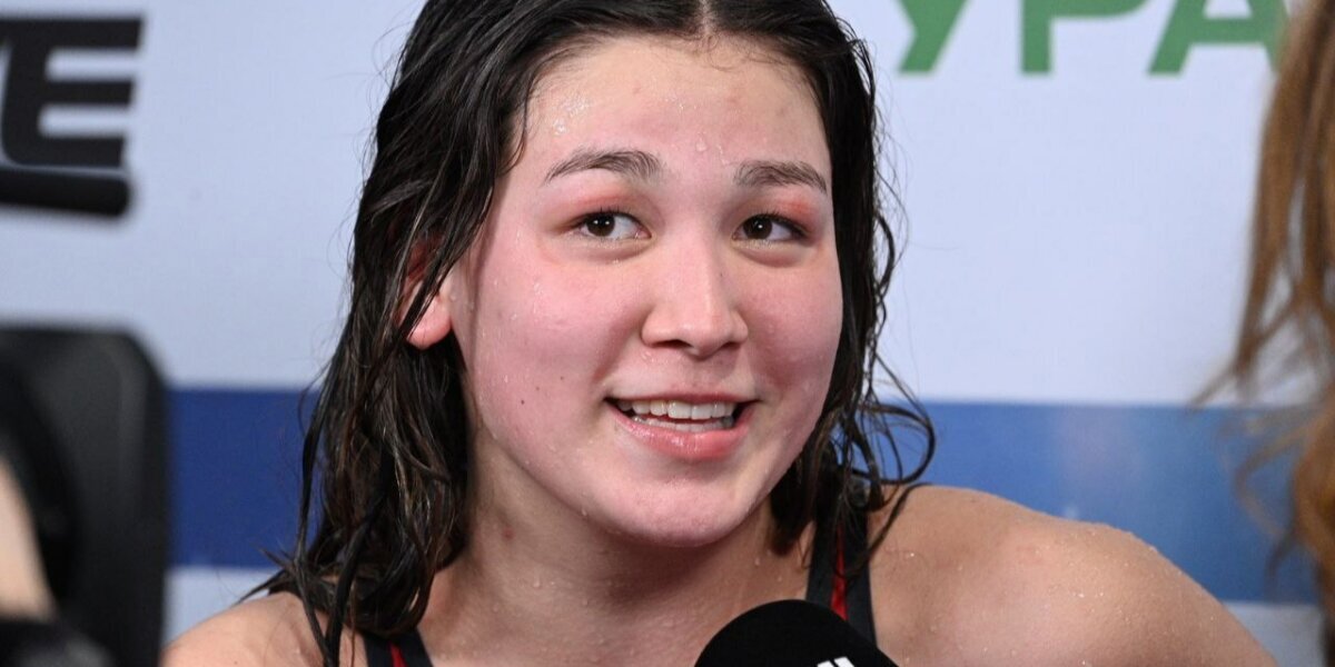Софья Дьякова завоевала золотую медаль ЧР по плаванию на дистанции 1500 м вольным стилем