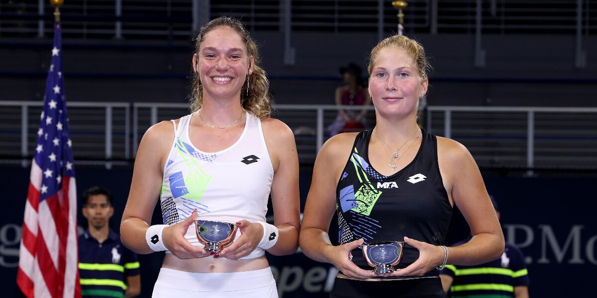 Россиянка Гурьева стала победительницей парного US Open среди юниоров