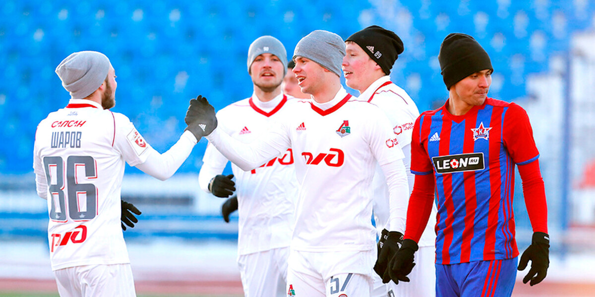 Молодежь «Локомотива» забила 6 мячей в ворота СКА в Хабаровске