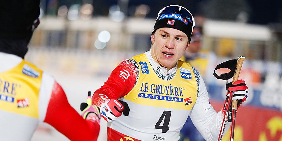 Норвежец Вальнес заявил, что победивший в спринте на этапе КМ Терентьев задал новый стандарт в лыжах