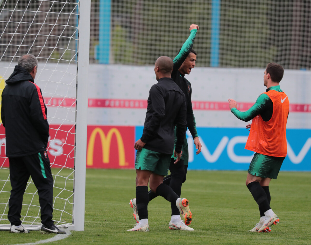 Португалия тренируется в полном составе перед матчем на ЧМ-2018