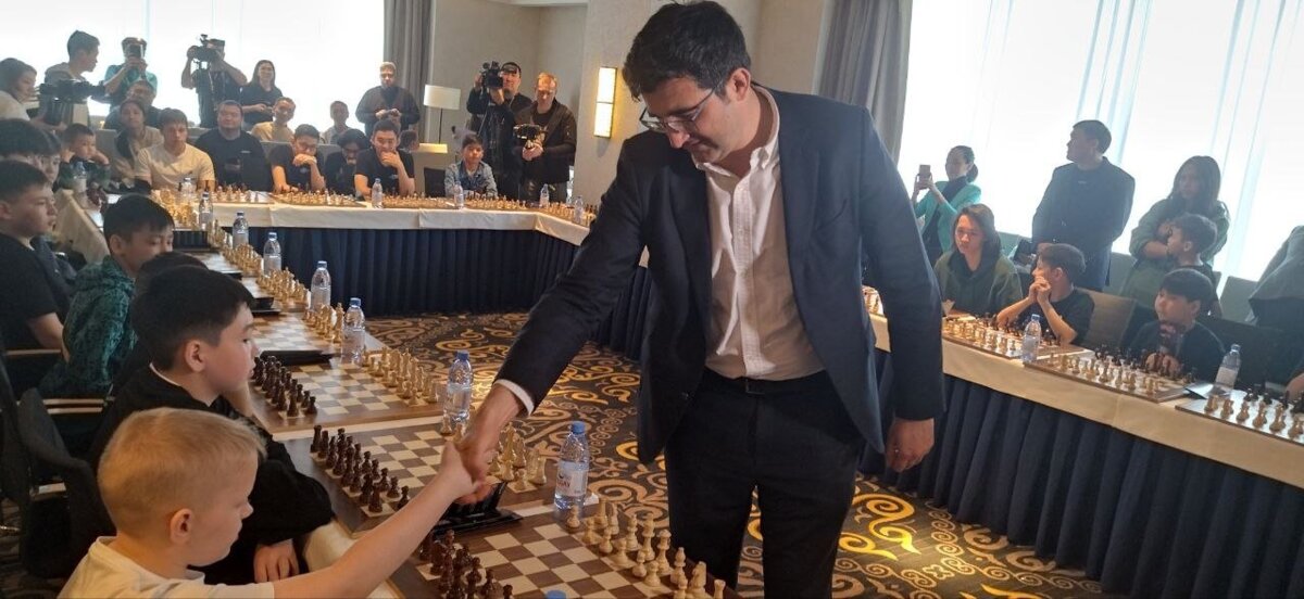 Крамник считает, что со временем Казахстан станет одной из ведущих стран мира в шахматах