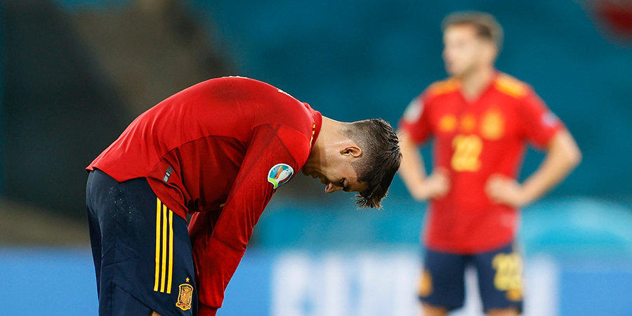 Сборная Испании не забила пятый пенальти подряд