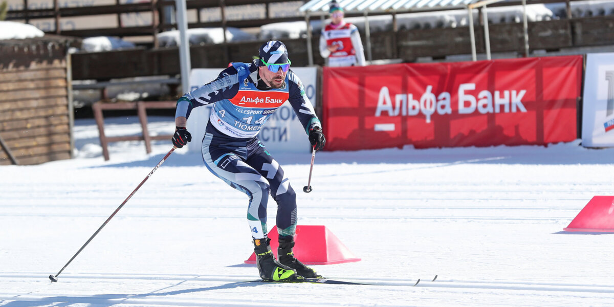 Устюгов упал на последнем круге в борьбе с Большуновым за золото чемпионата России в скиатлоне