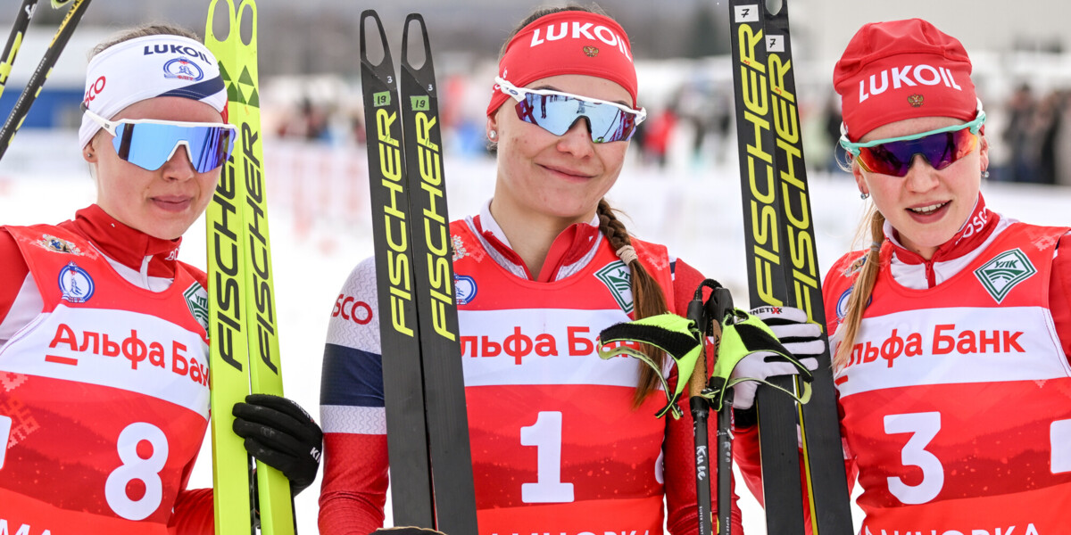 Лыжница Кулешова выиграла скиатлон на чемпионате России