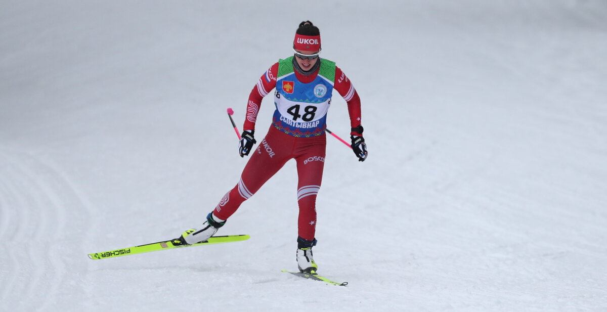 Лыжники Порошкин и Степанова стали победителями в классическом масс-старте на чемпионате нацгвардии РФ