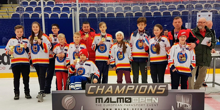 Тульская команда «Тропик» победила на турнире по следж-хоккею в Швеции