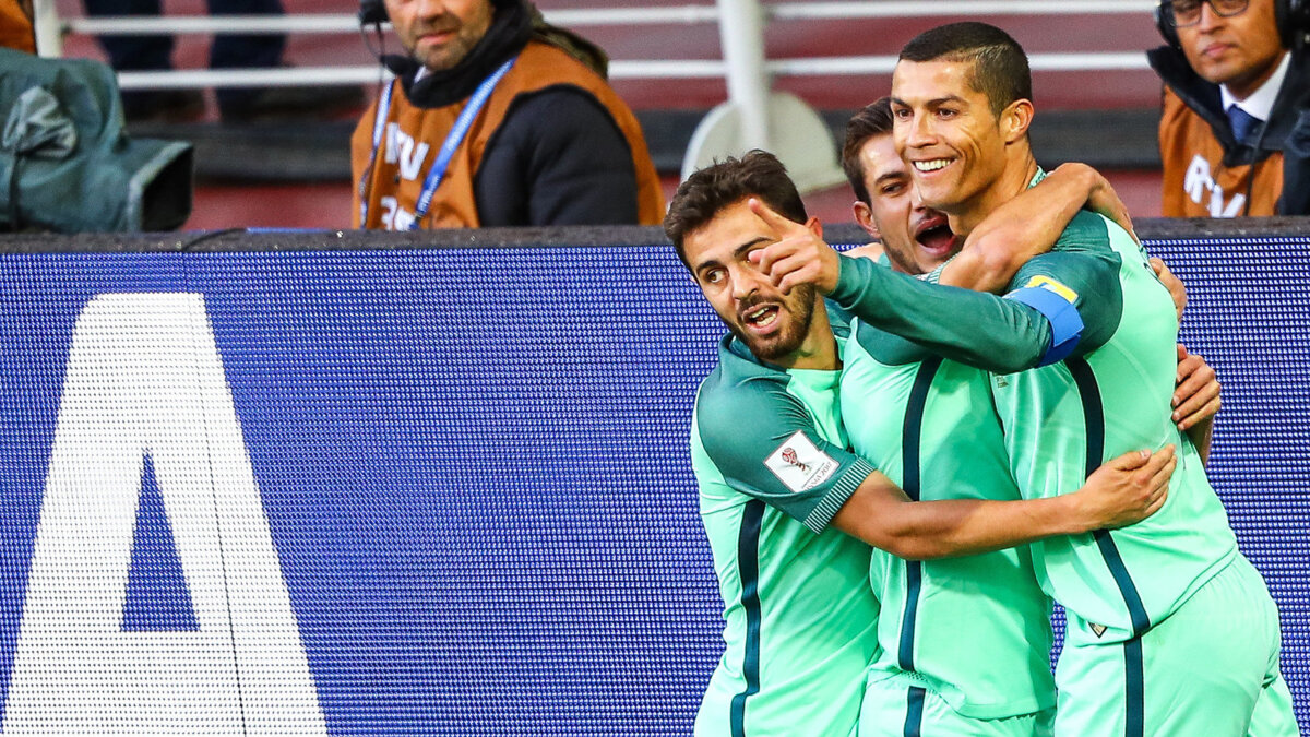Юбилейный гол Роналду принес португальцам победу над сборной России