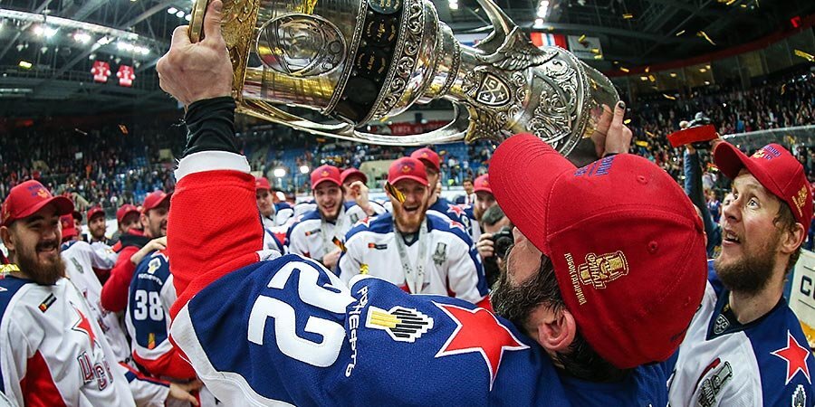 В КХЛ рассказали, как произошла ошибка в датах на лентах медалей ЦСКА