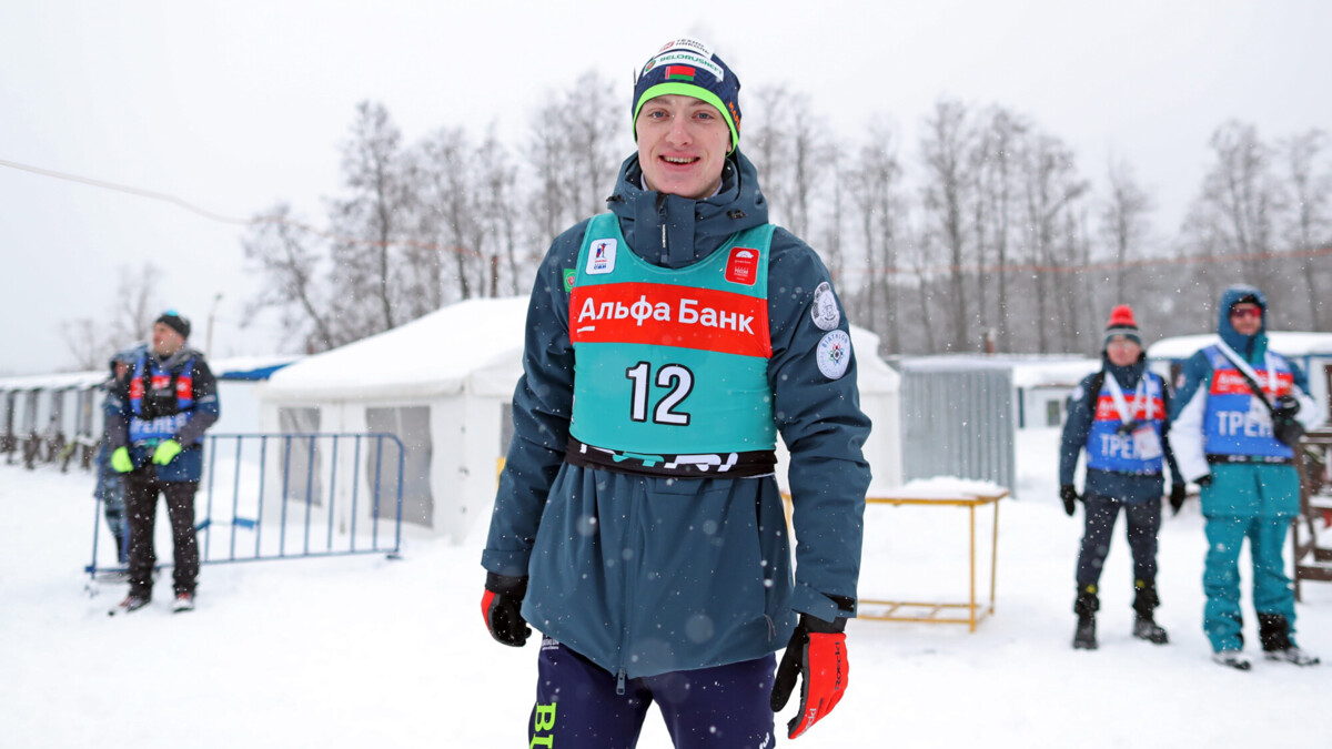 Белорусский биатлонист Тулатин выиграл спринт на этапе Кубка России в Ижевске, Бабиков — второй