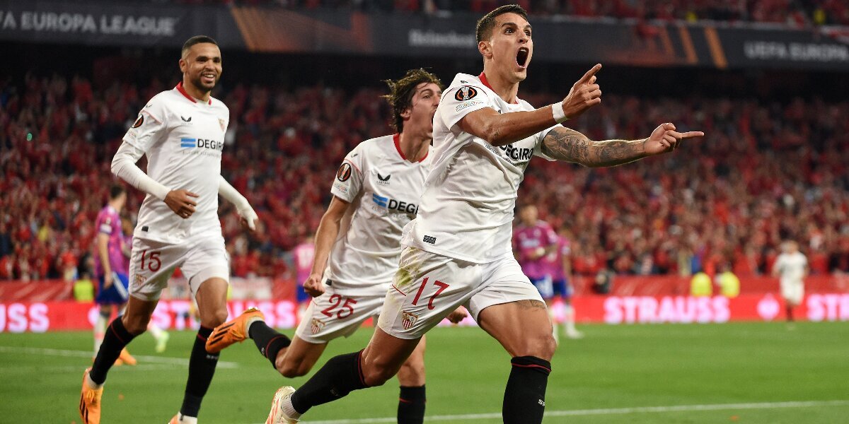 «Севилья» обыгрывает «Ювентус» после первого тайма дополнительного времени матча Лиги Европы