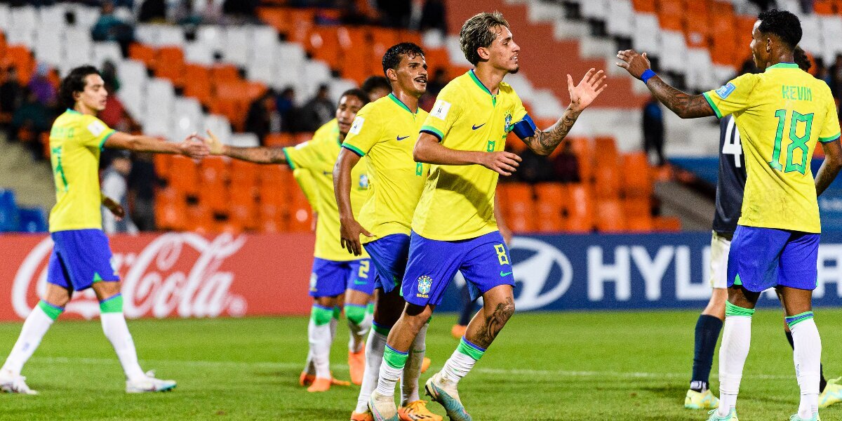 Сборная Бразилии забила шесть мячей команде Доминиканы в матче молодежного чемпионата мира