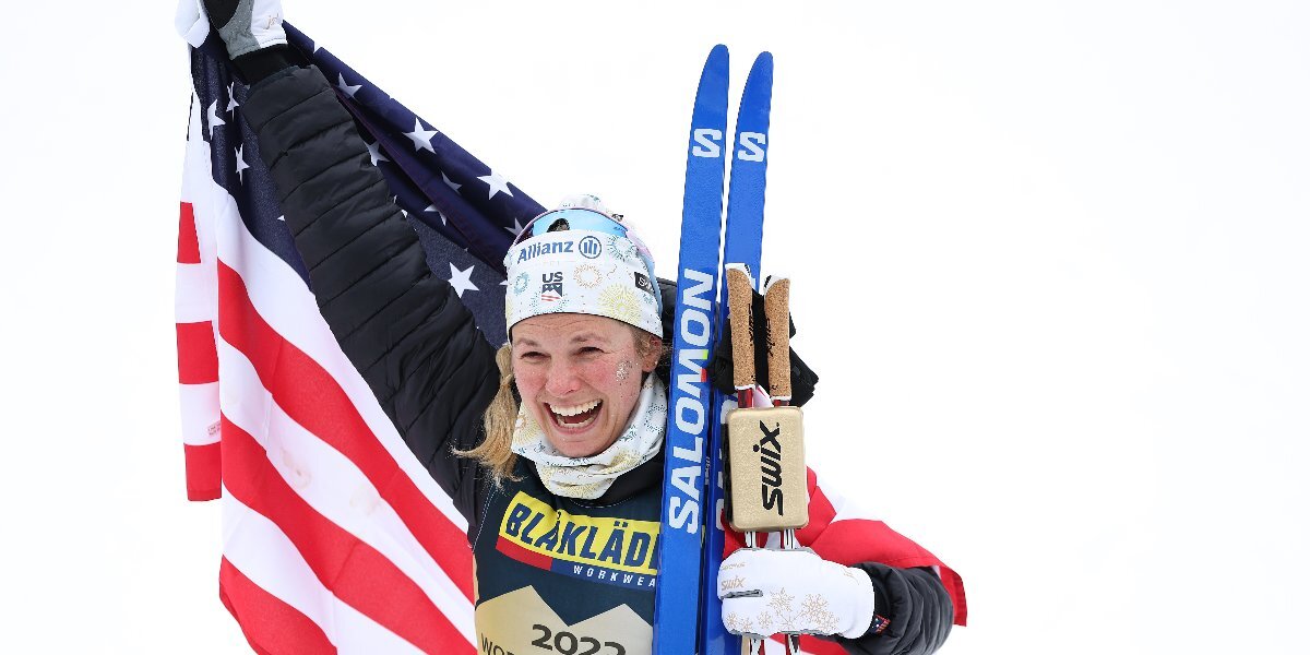 Американская лыжница Диггинс выиграла гонку с раздельного старта свободным стилем на ЧМ