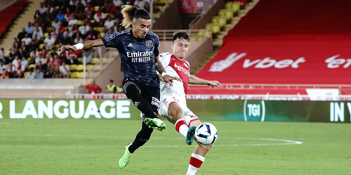 «Монако» обыграл «Лион» в седьмом туре Лиги 1. Головин вышел в стартовом составе