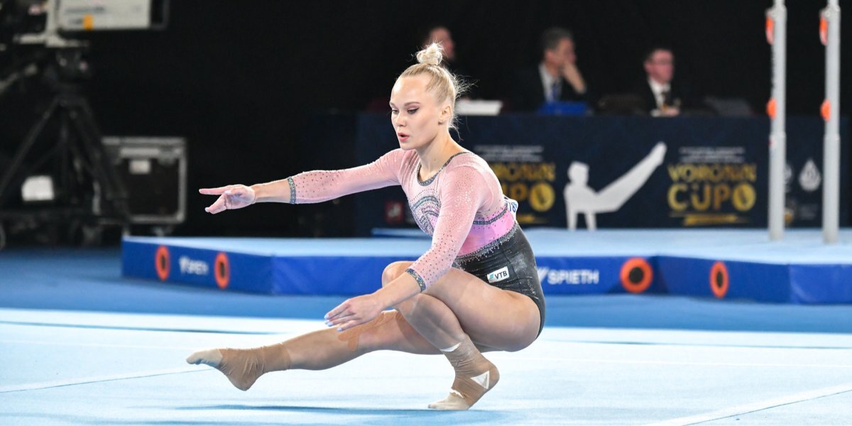 Гимнастка Мельникова победила в индивидуальном многоборье на чемпионате России