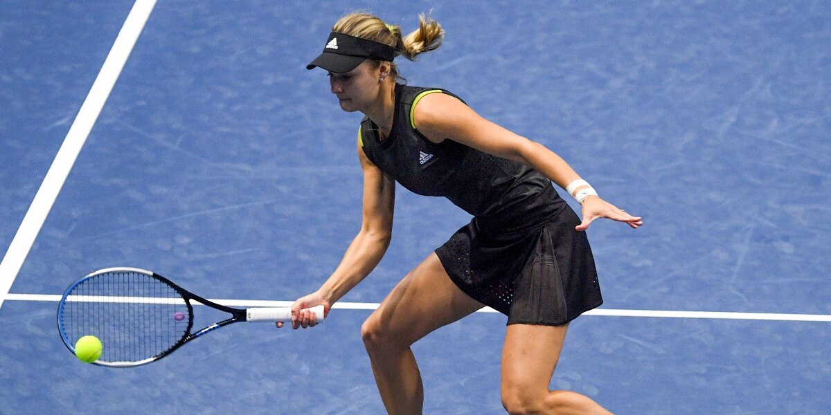 Теннисистка Калинская не сумела выйти во второй круг турнира в Гуанчжоу