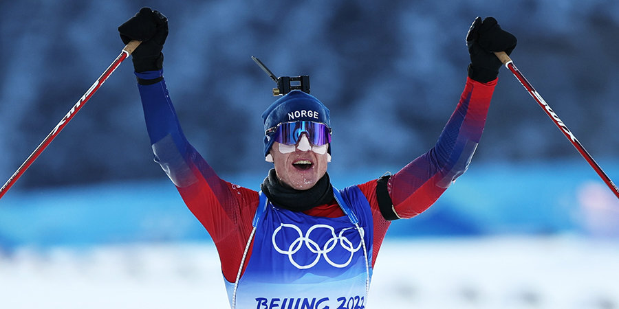 Йоханнес Бё выиграл четвертое золото на Олимпиаде в Пекине, наших нет в топ-10 мужского масс-старта. Как это было
