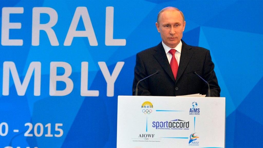 Владимир Путин: «В России никогда не было государственной системы допинга»