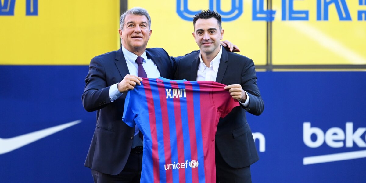 «Барселона» провела презентацию Хави в качестве нового главного тренера