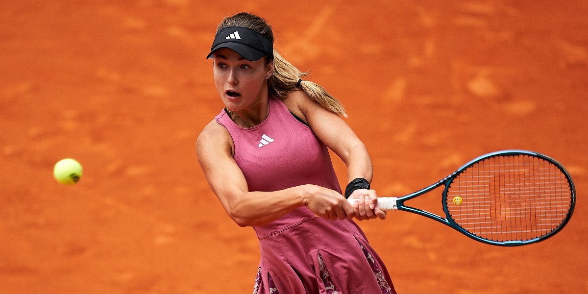 Россиянка Анна Калинская вышла в третий круг турнира WTA в Риме