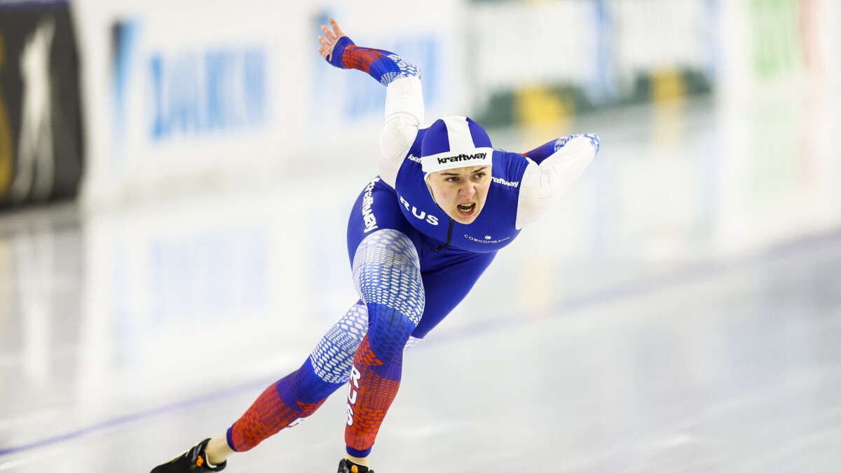 Конькобежка Качанова назвала свой главный старт в нынешнем сезоне