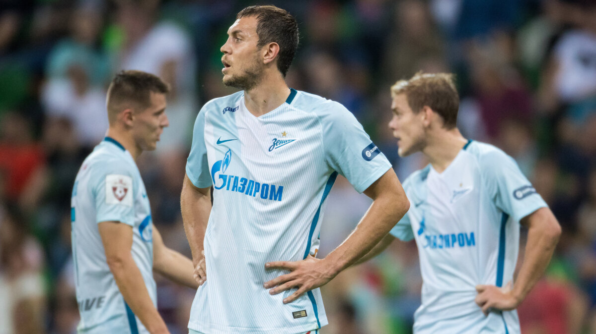Дзюба остался в запасе «Зенита» на матч Кубка России против «Ростова»