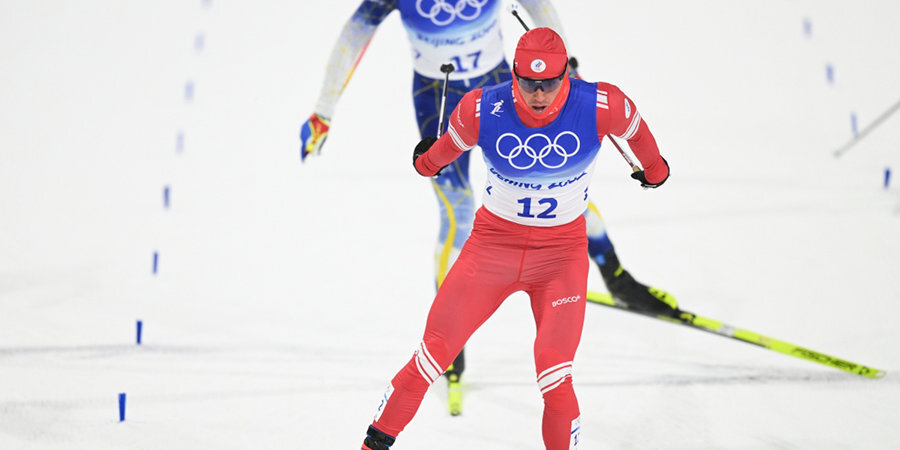 Российские лыжники вышли в финал командного спринта ОИ, несмотря на падение Терентьева