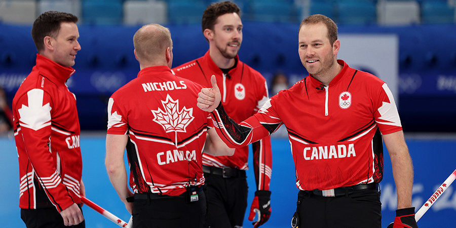 Канадские керлингисты завоевали бронзовые медали на Олимпийских играх в Пекине