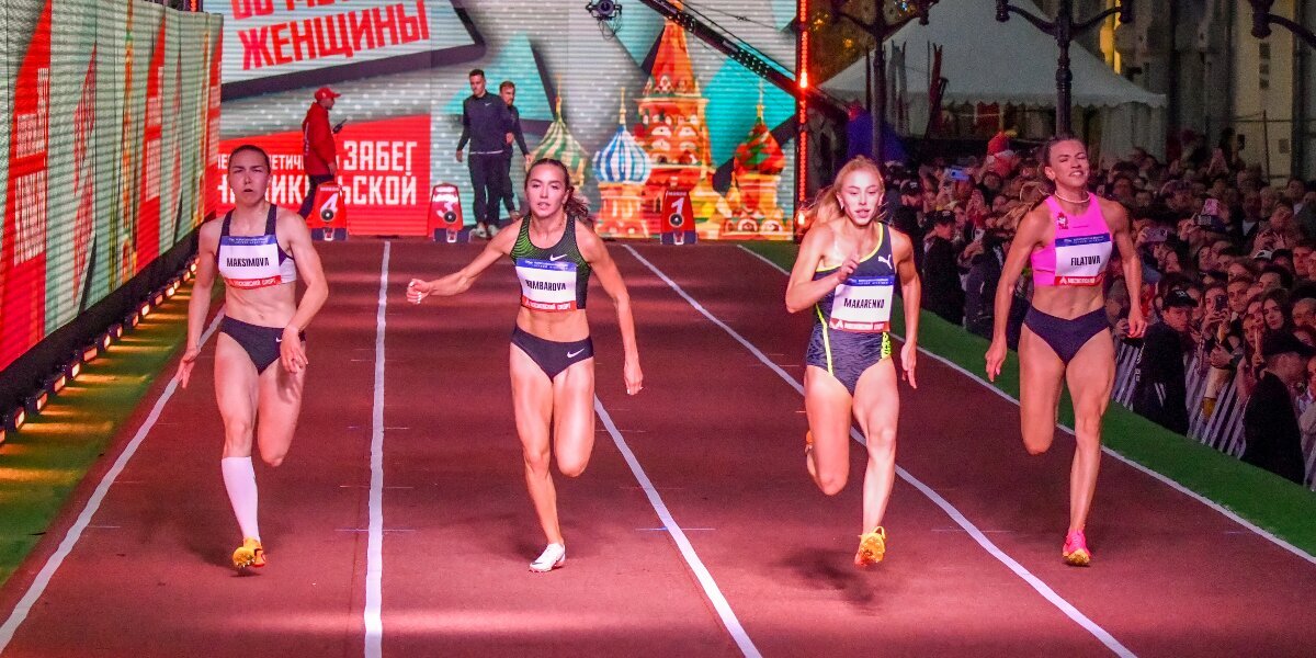 Кристина Макаренко выиграла забег на 60 метров в рамках «Недели легкой атлетики»