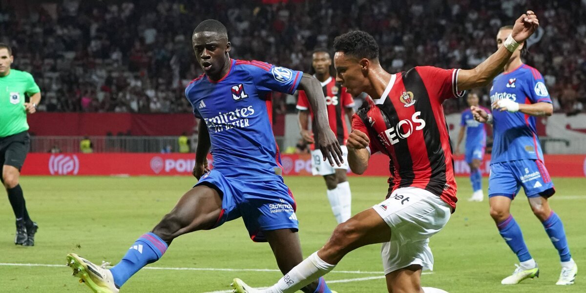 «Лион» и «Ницца» не забили друг другу голов в матче чемпионата Франции