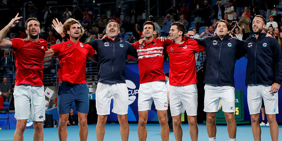 Джокович победил Надаля, а спустя полчаса вышел на парный матч и принес Сербии первый в истории ATP Cup! Как это было (видео)