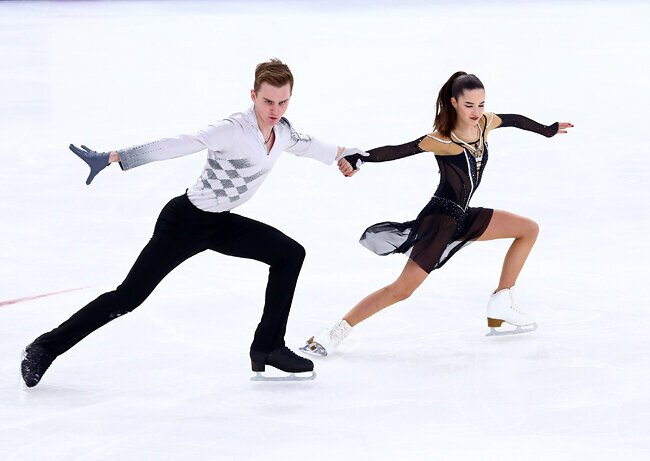 Выступающие в танцах на льду Щербакова и Егор Гончаров не знают, станет ли сезон‑2023/24 последним для них на юниорском уровне